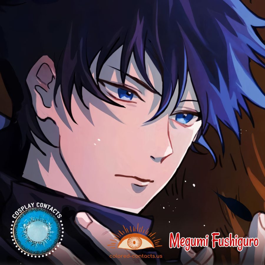 Jujutsu Kaisen : Megumi Fushiguro Cosplay Contact Lenses