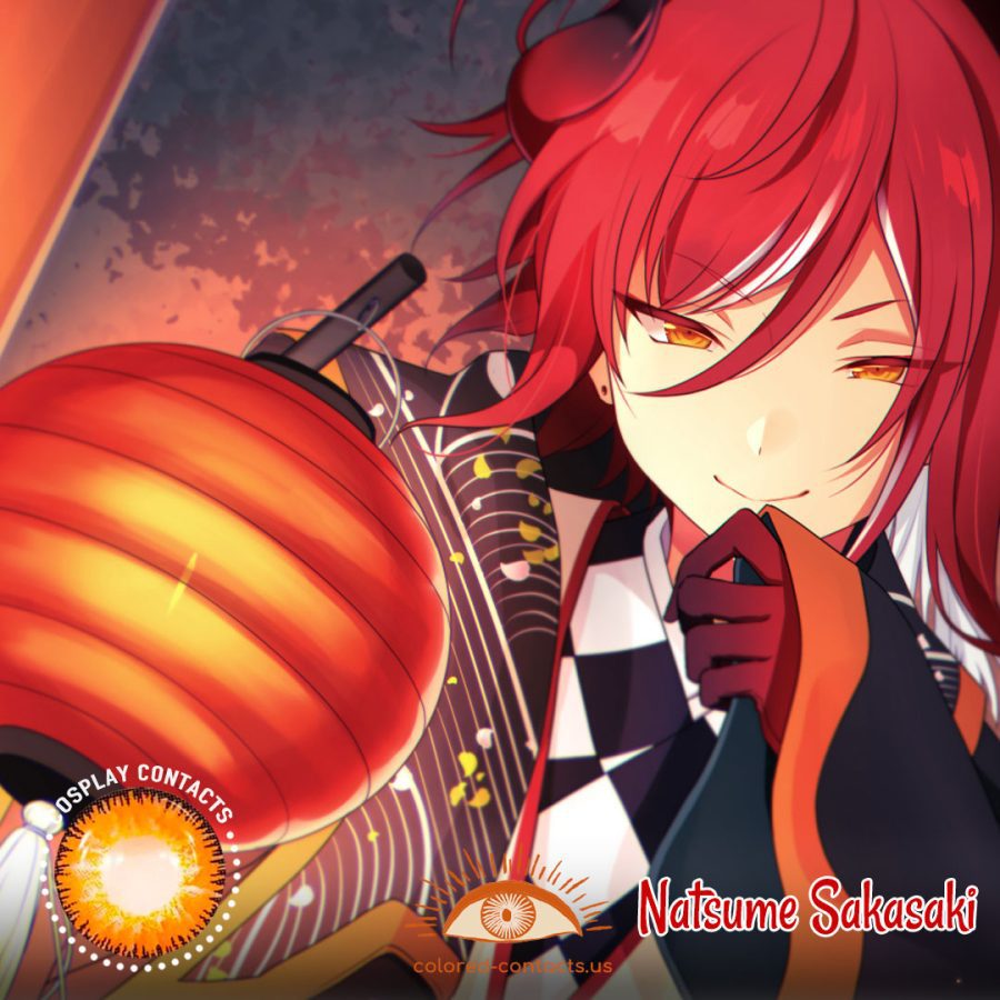 Ensemble Stars : Natsume Sakasaki Cosplay Contact Lenses
