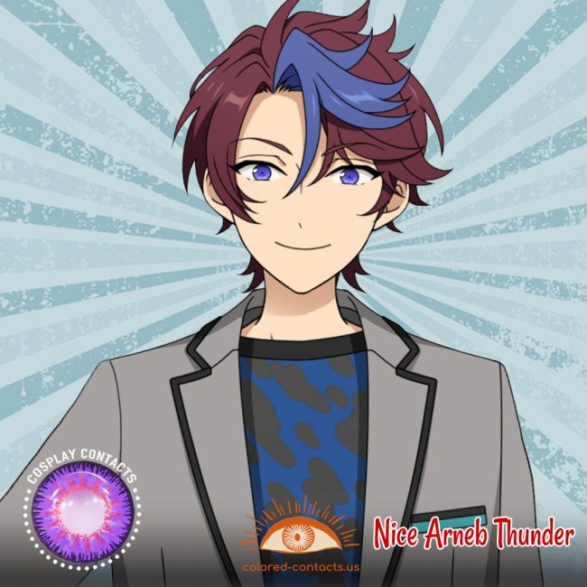 Ensemble Stars : Nice Arneb Thunder Cosplay Contact Lenses