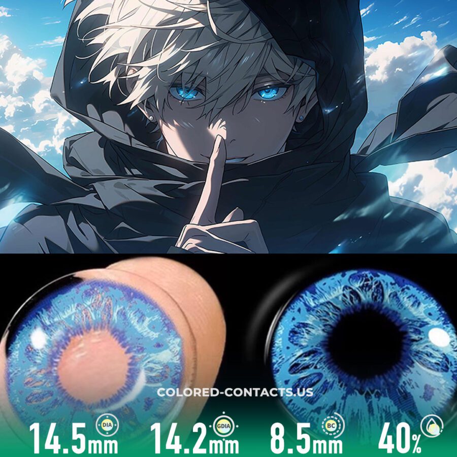 Jujutsu Kaisen : Satoru Gojo Cosplay Contact Lenses