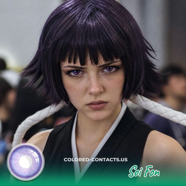 Soi Fon Cosplay Contacts