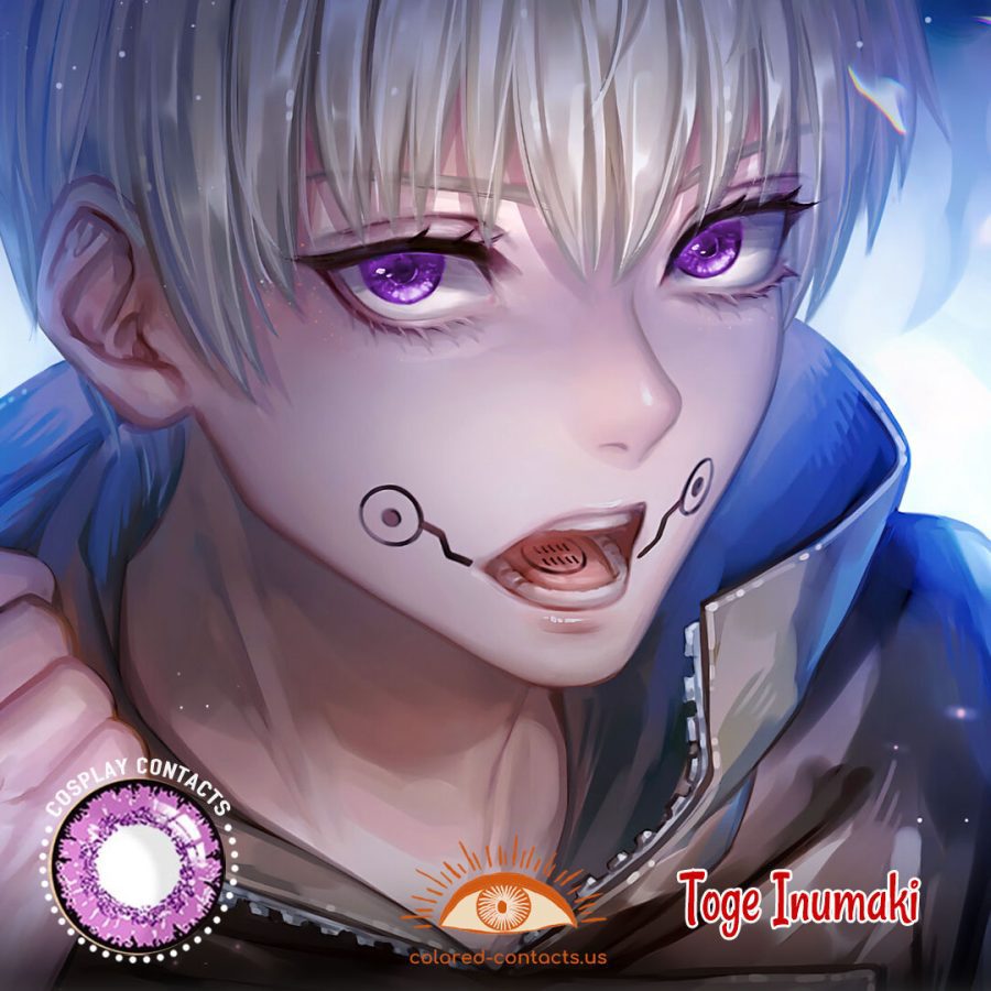 Jujutsu Kaisen : Toge Inumaki Cosplay Contact Lenses