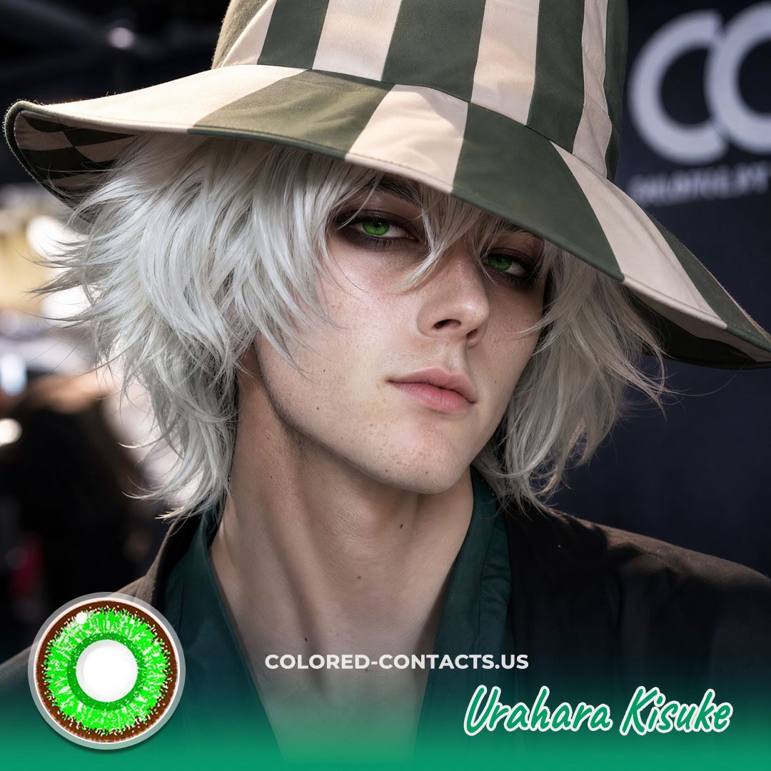 Urahara Kisuke Cosplay Contacts - Ccus Eyewear · Premium Colored Contacts Urahara Kisuke Cosplay Contacts