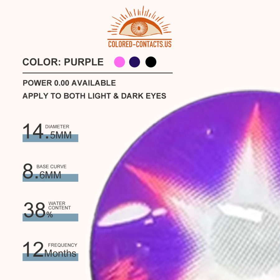 Ai Hoshino Cosplay Contact Lenses - Ssr V3 - Image 3