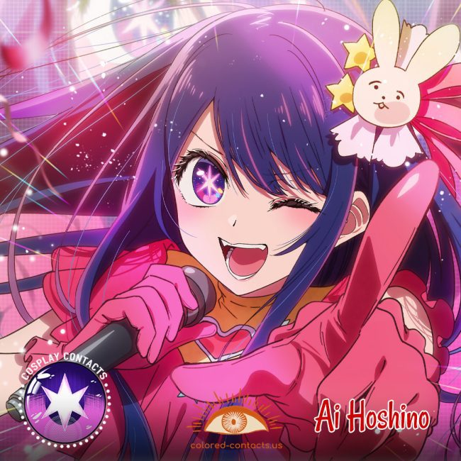 Ai Hoshino Cosplay Contact Lenses - SSR V2