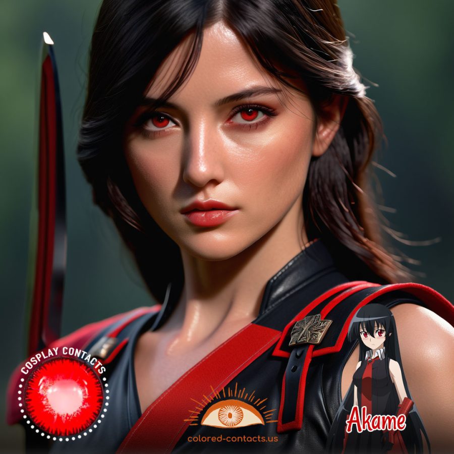 Akame Ga Kill!: Akame Cosplay Contact Lenses