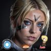 Attack On Titan: Annie Leonhart Cosplay Contact Lenses - Colored Contacts Annie Leonhart Cosplay Contact Lenses