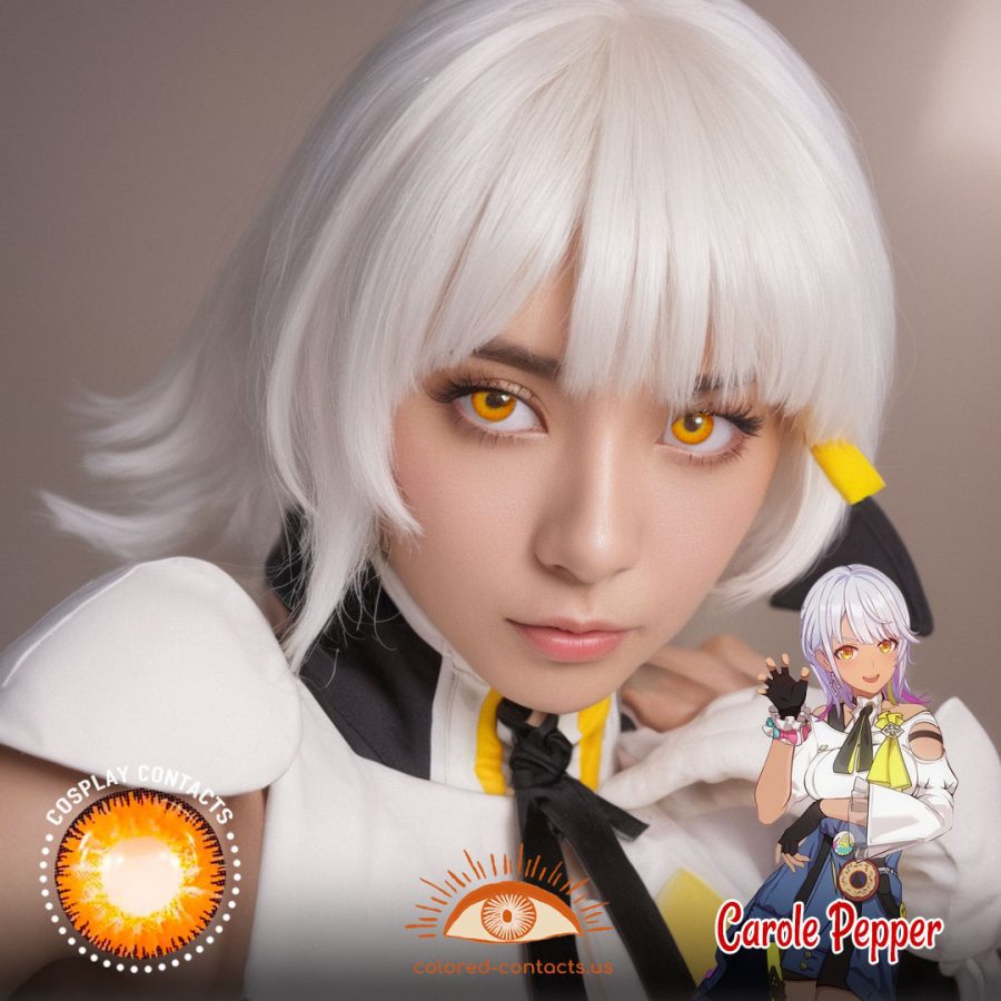 Honkai Impact 3Rd: Carole Pepper Cosplay Contact Lenses