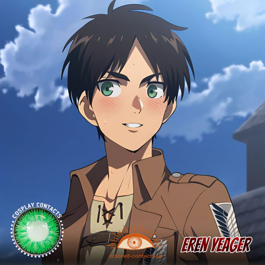Attack On Titan: Eren Yeager Cosplay Contact Lenses