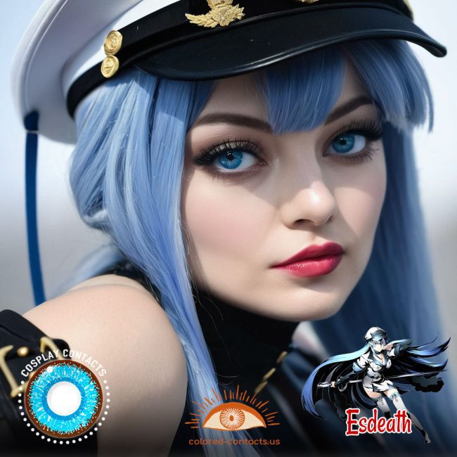 Esdeath Cosplay Contact Lenses