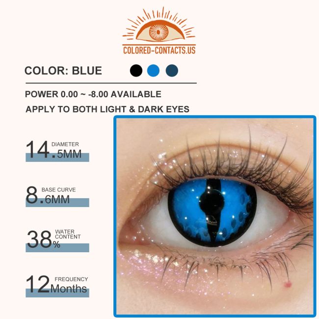 Catwoman Cosplay Contact Lenses V2 - Colored Contacts Catwoman Cosplay Contact Lenses V2 Premium Colored Contact Lenses