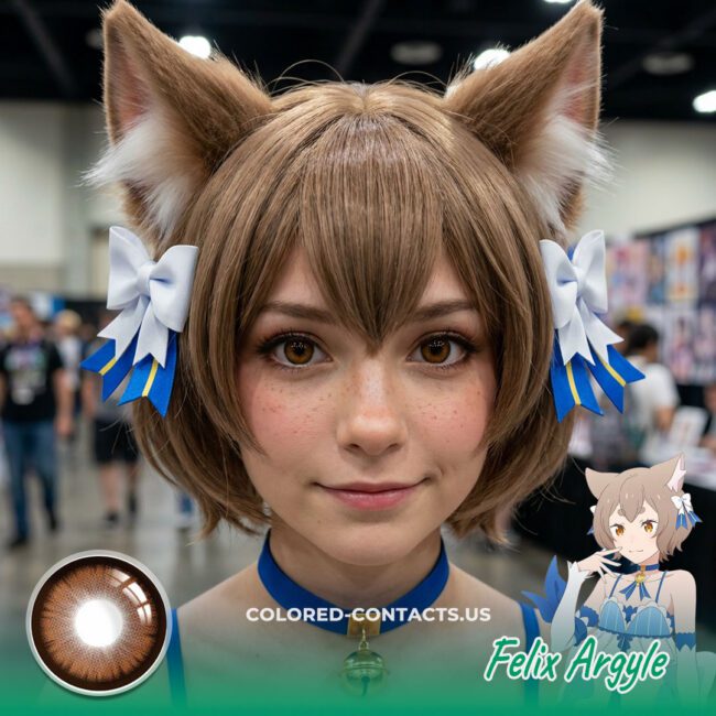 Re:Zero − Starting Life in Another World: Felix Argyle Cosplay Contact Lenses - The Feline Healer's Gaze