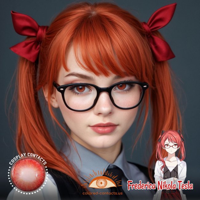 Frederica Nikola Tesla Cosplay Contact Lenses