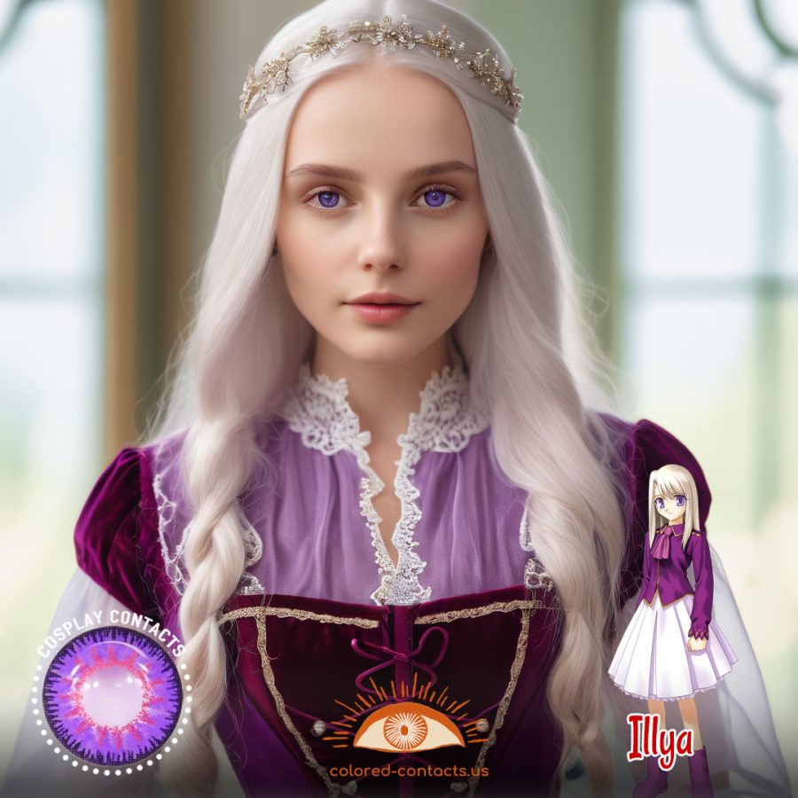 Fate Series: Illya Cosplay Contact Lenses