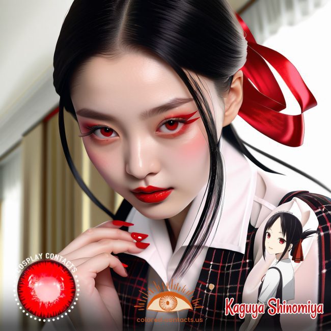 Kaguya Shinomiya Cosplay Contact Lenses