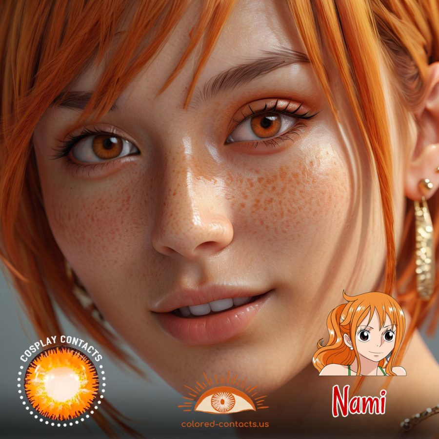 Nami Cosplay Contact Lenses