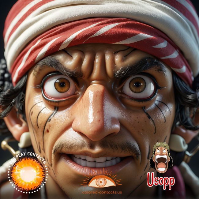 Usopp Cosplay Contact Lenses