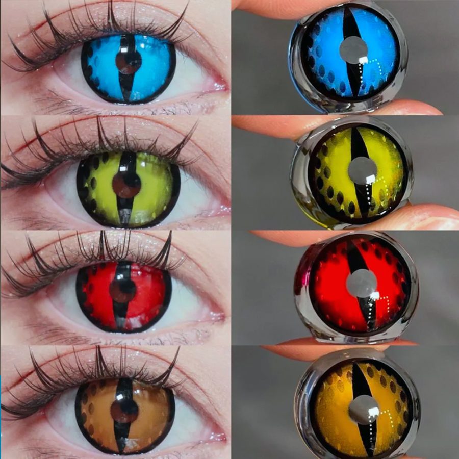 Catwoman Cosplay Contact Lenses V2 - Image 5