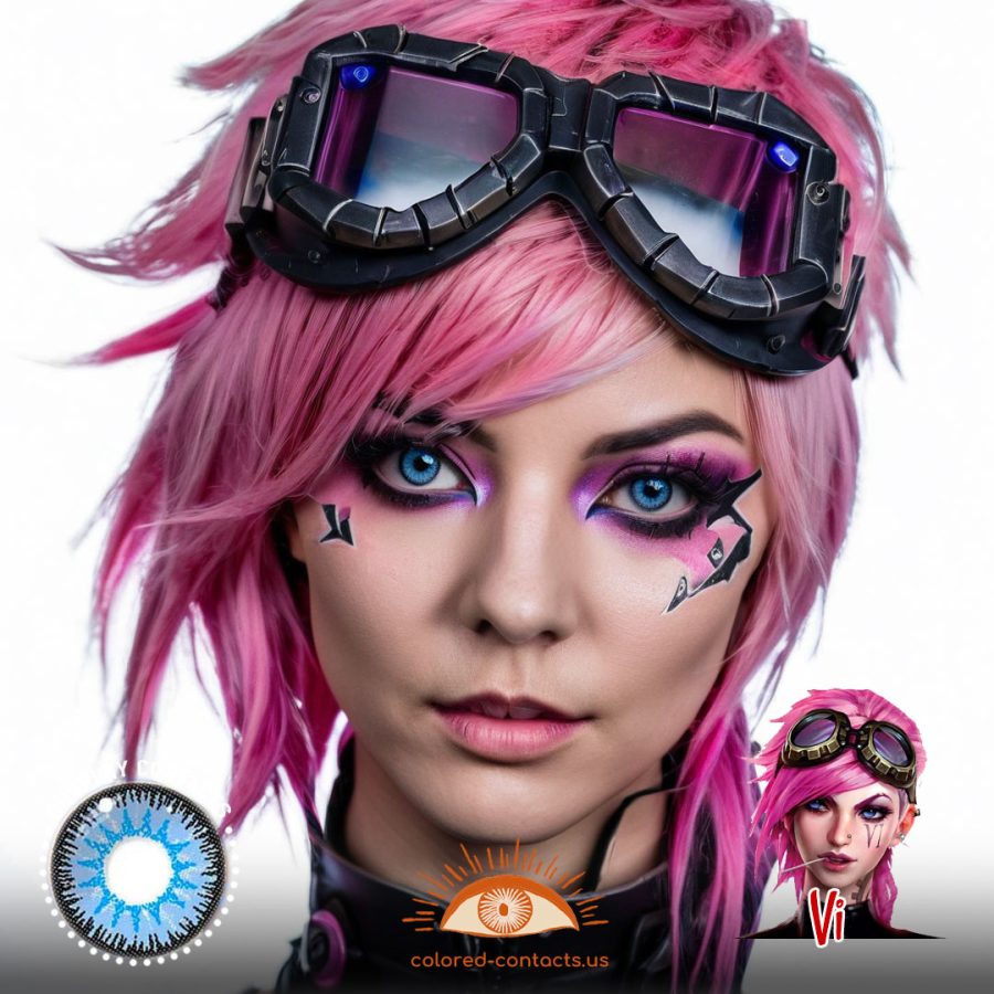 Vi Cosplay Contact Lenses