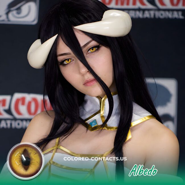 Overlord: Albedo Cosplay Contact Lenses