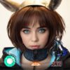 Arknights: Amiya Cosplay Opal Green Contact Lenses - Colored Contacts Amiya Cosplay Opal Green Contact Lenses