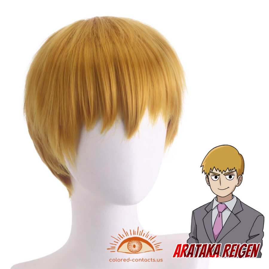 Mob Psycho 100: Arataka Reigen Cosplay Wig - Image 2