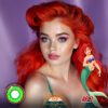 The Little Mermaid: Ariel Cosplay Green Contact Lenses - Colored Contacts Ariel Cosplay Green Contact Lenses