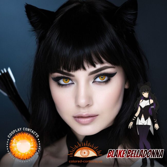 Blake Belladonna Cosplay Brown Contact Lenses
