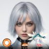 Delta Cosplay Orange Contact Lenses