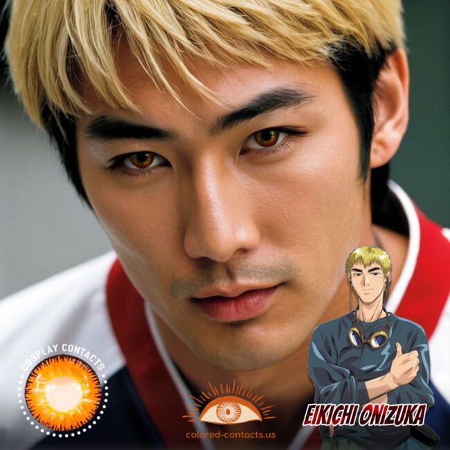 Eikichi Onizuka Cosplay Brown Contact Lenses