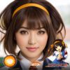Haruhi Suzumiya Cosplay Brown Contact Lenses