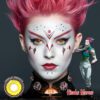 Hunter × Hunter : Hisoka Morow Cosplay Yellow Contact Lenses - Colored Contacts Hisoka Morow Cosplay Yellow Contact Lenses