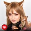 Holo Cosplay Red Contact Lenses