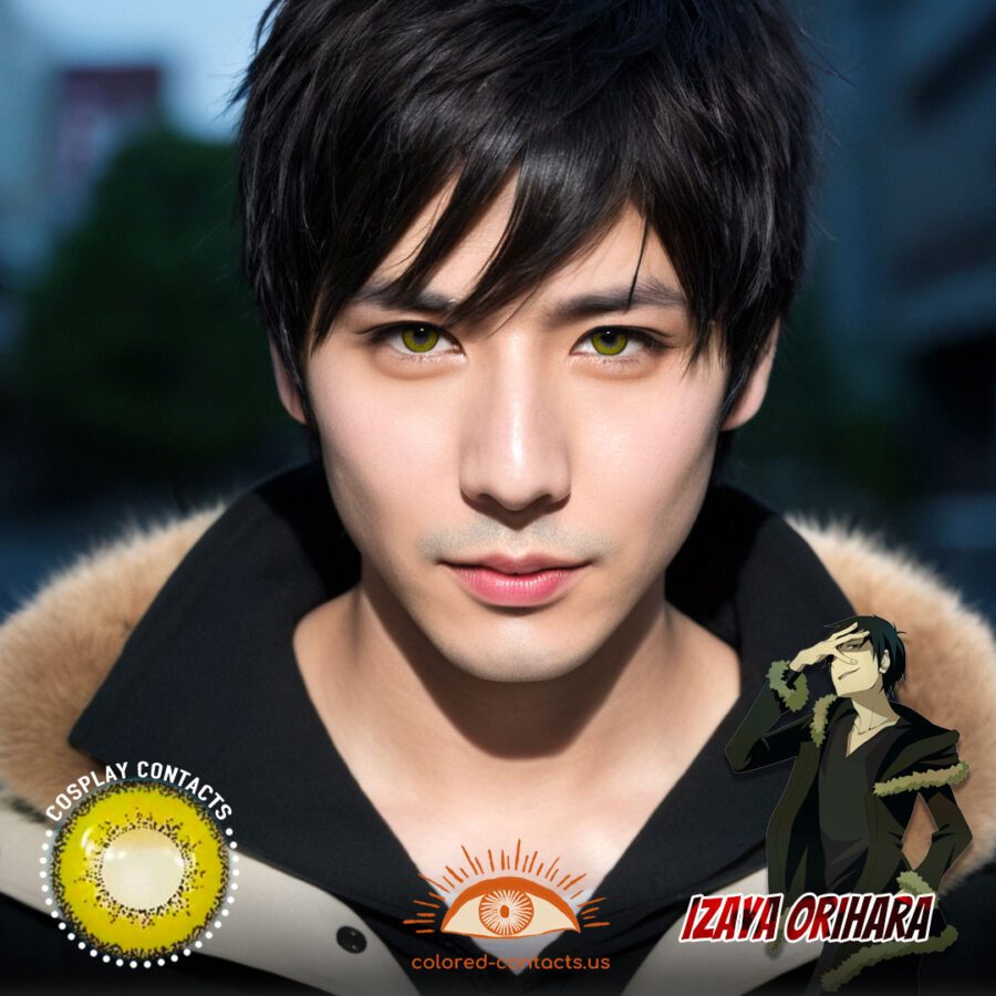 Izaya Orihara Cosplay Brown Contact Lenses