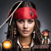 Pirates Of The Caribbean: Jack Sparrow Cosplay Brown Contact Lenses - Colored Contacts Jack Sparrow Cosplay Brown Contact Lenses