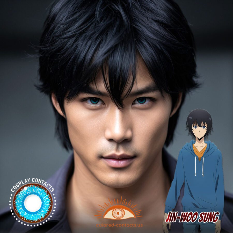 Jin-Woo Sung Cosplay Blue Contact Lenses