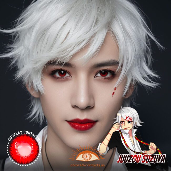 Juuzou Suzuya Cosplay Red Contact Lenses