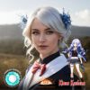 Houkai Gakuen 2 : Kiana Kaslana Cosplay Light Blue Contact Lenses - Colored Contacts Kiana Kaslana Cosplay Light Blue Contact Lenses