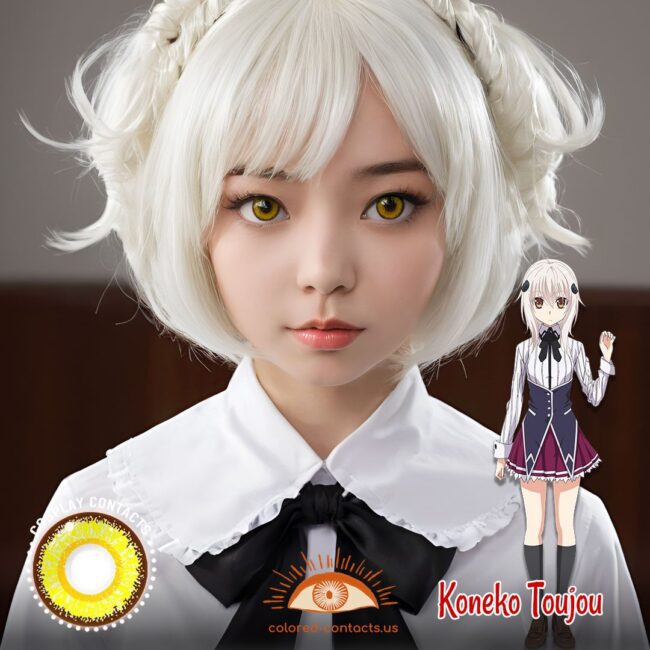 Koneko Toujou Cosplay Brown Contact Lenses