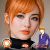 Fruits Basket: Kyo Sohma Cosplay Orange Contact Lenses - Colored Contacts Kyo Sohma Cosplay Orange Contact Lenses