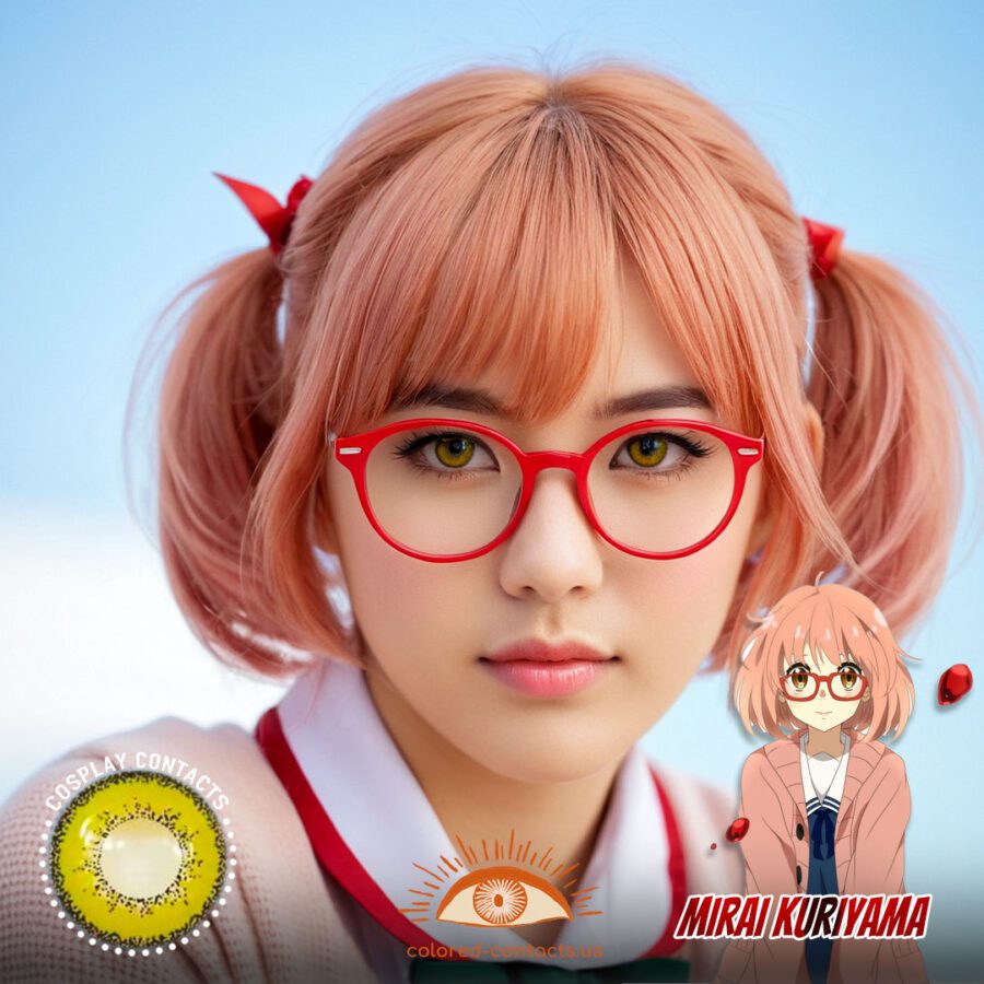 Mirai Kuriyama Cosplay Brown Contact Lenses