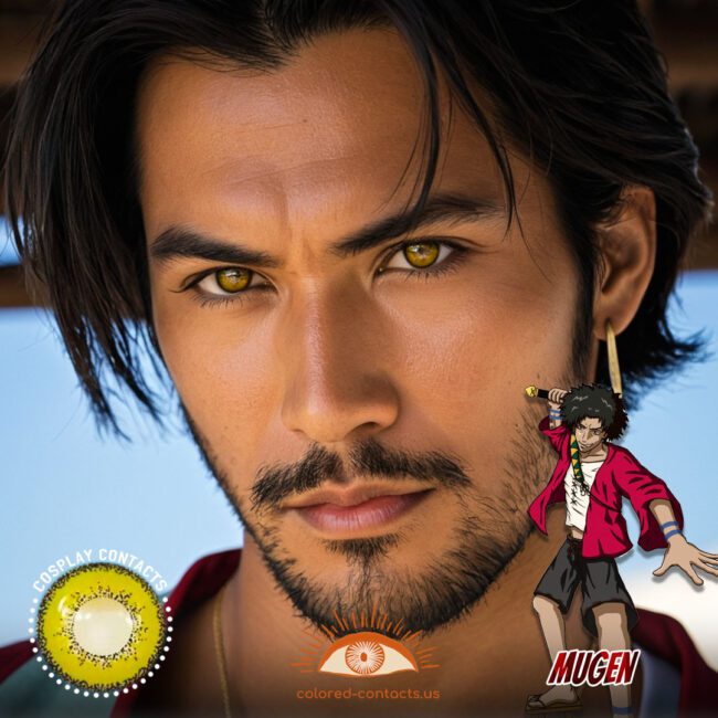 Mugen Cosplay Brown Contact Lenses