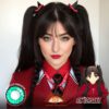 Rin Tohsaka Cosplay Opal Green Contact Lenses