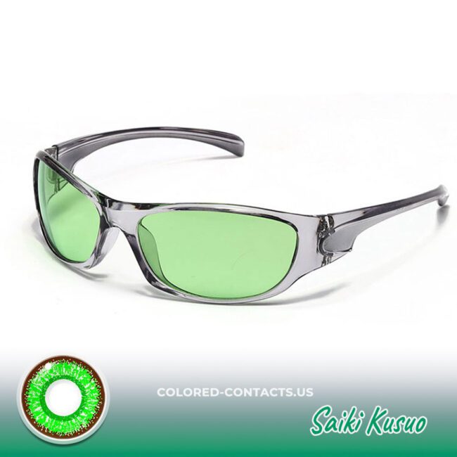 Saiki K.: Saiki Kusuo Cosplay Contact Lenses + Sunglasses - Image 5
