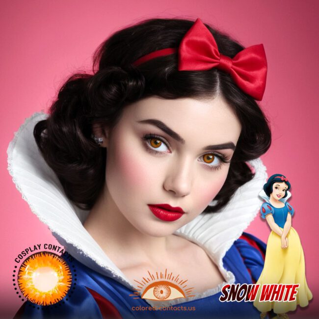 Snow White Cosplay Brown Contact Lenses