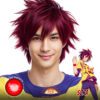 Sora Cosplay Red Contact Lenses