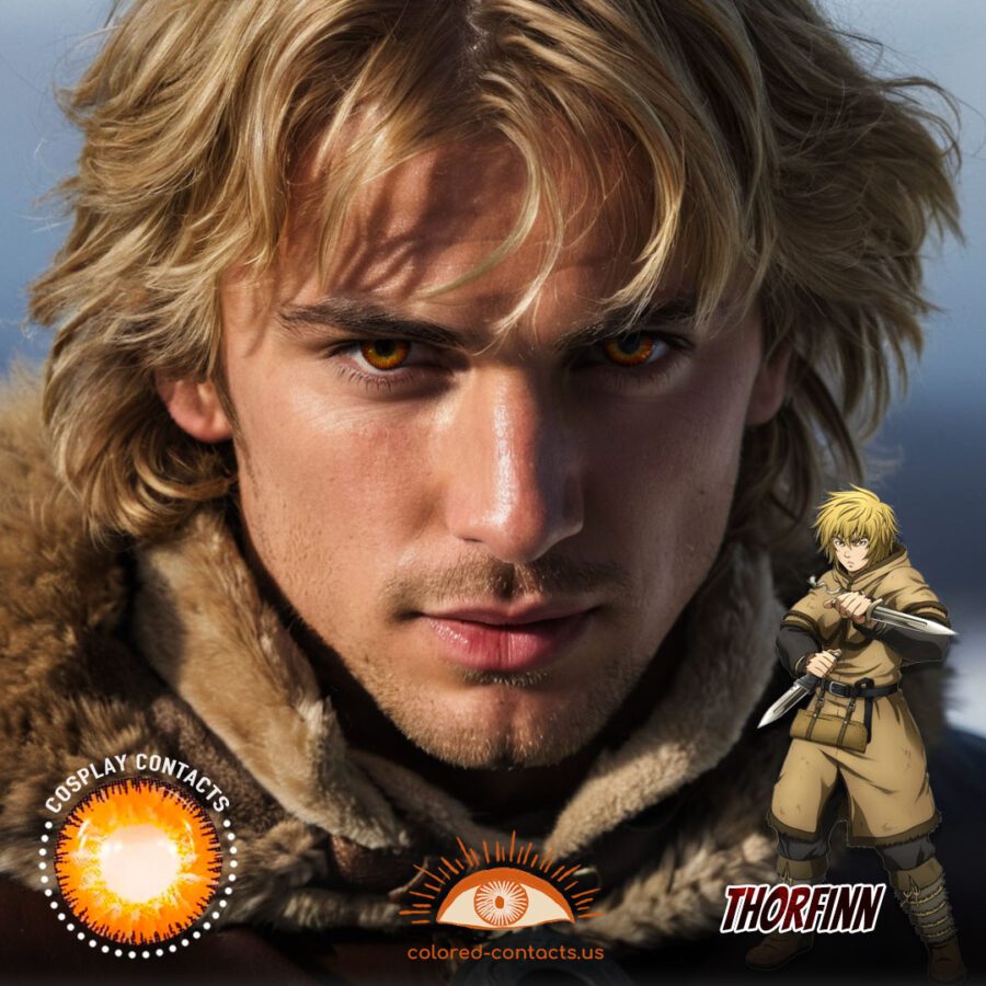 Thorfinn Cosplay Brown Contact Lenses