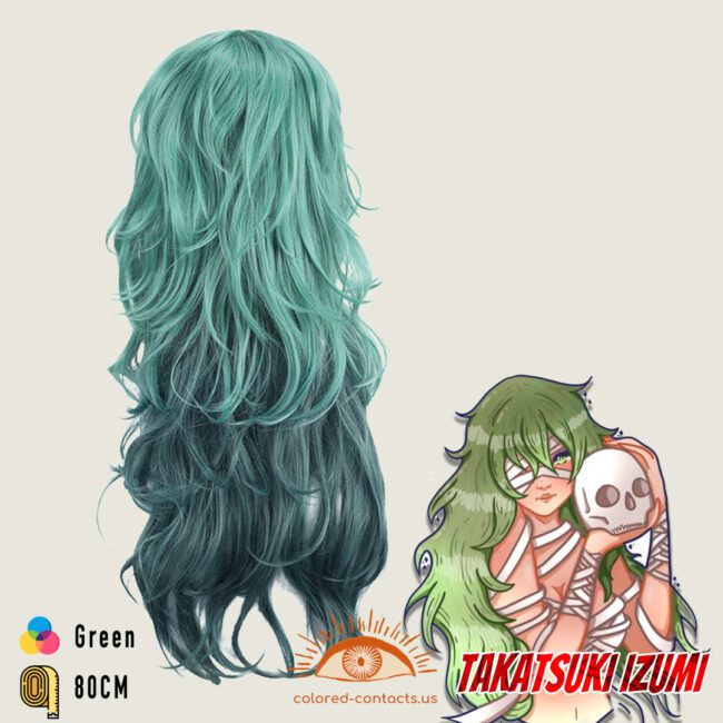 Tokyo Ghoul: Takatsuki Izumi Cosplay Wig - Colored Contacts Tokyo Ghoul: Takatsuki Izumi Cosplay Wig Premium Colored Contact Lenses