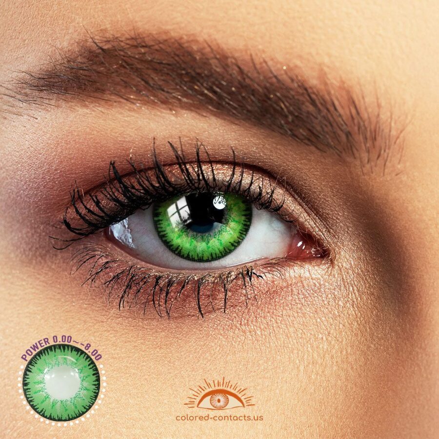 Maleficent Cosplay Green Contact Lenses - Image 2