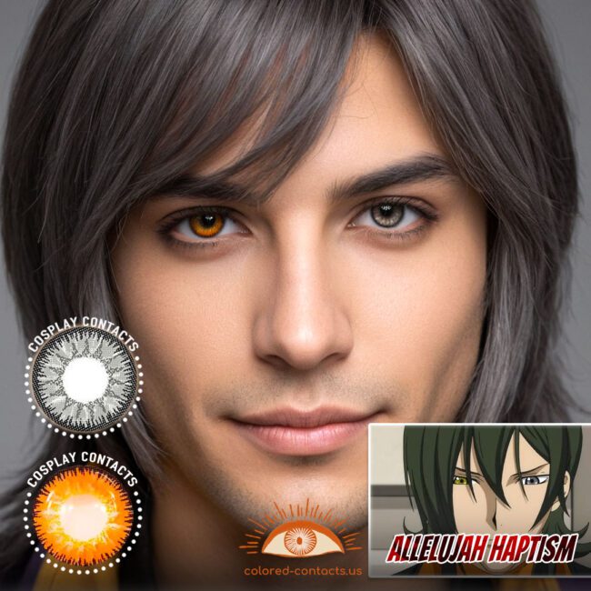 Allelujah Haptism Cosplay Heterochromia Contact Lenses